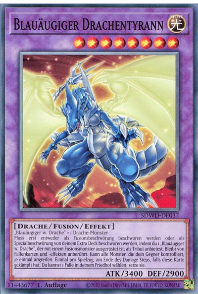 SDWD-DE037 Blavaugiger Drachentyrann Common