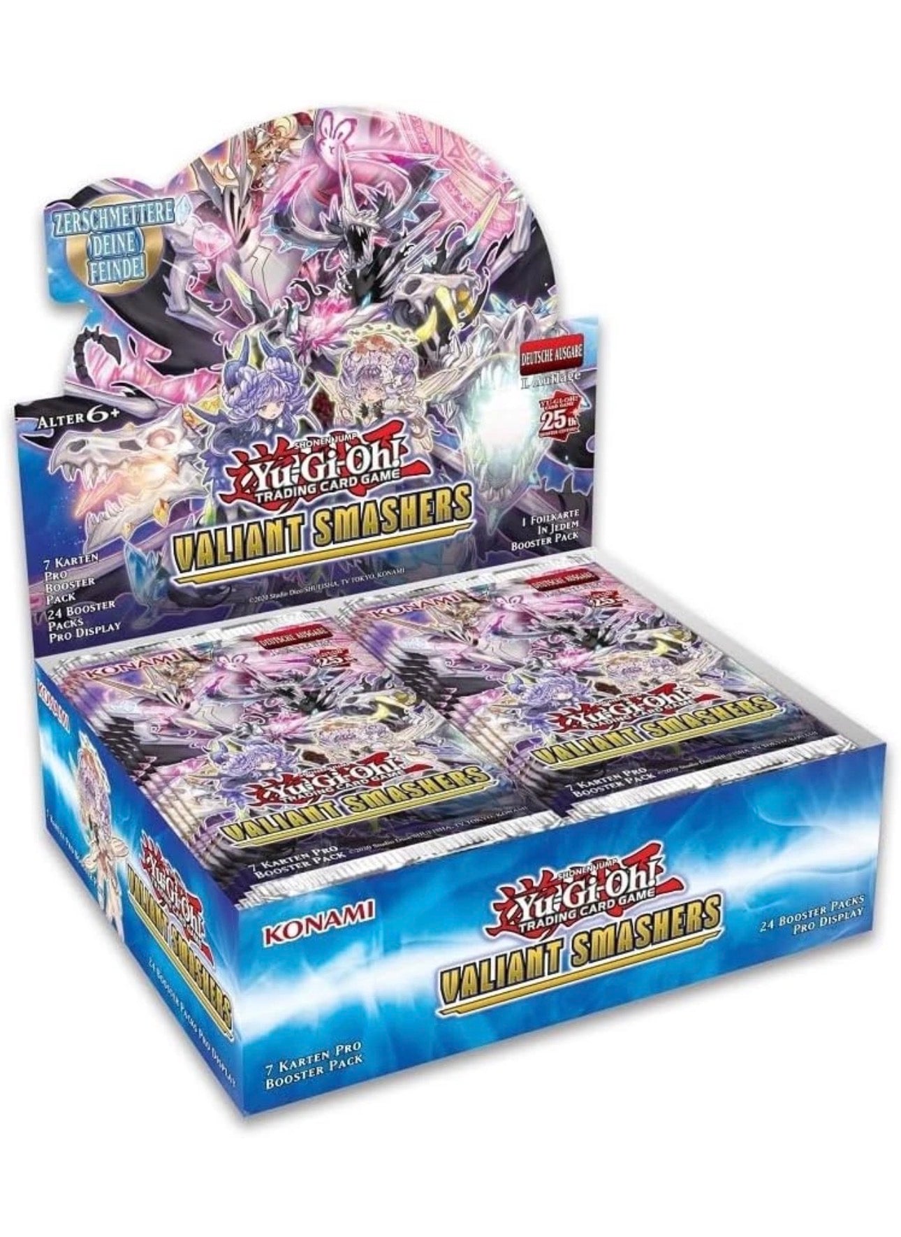 Yugioh! Valiant Smashers 24 Booster Display NEU & OVP - DEUTSCH