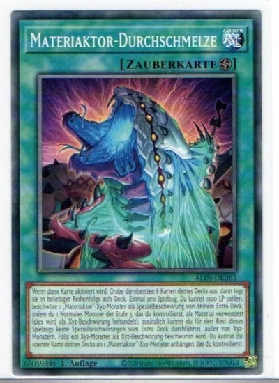 Materiaktor Durchschmelze - ALIN-DE063 - Common - 1.Auflage