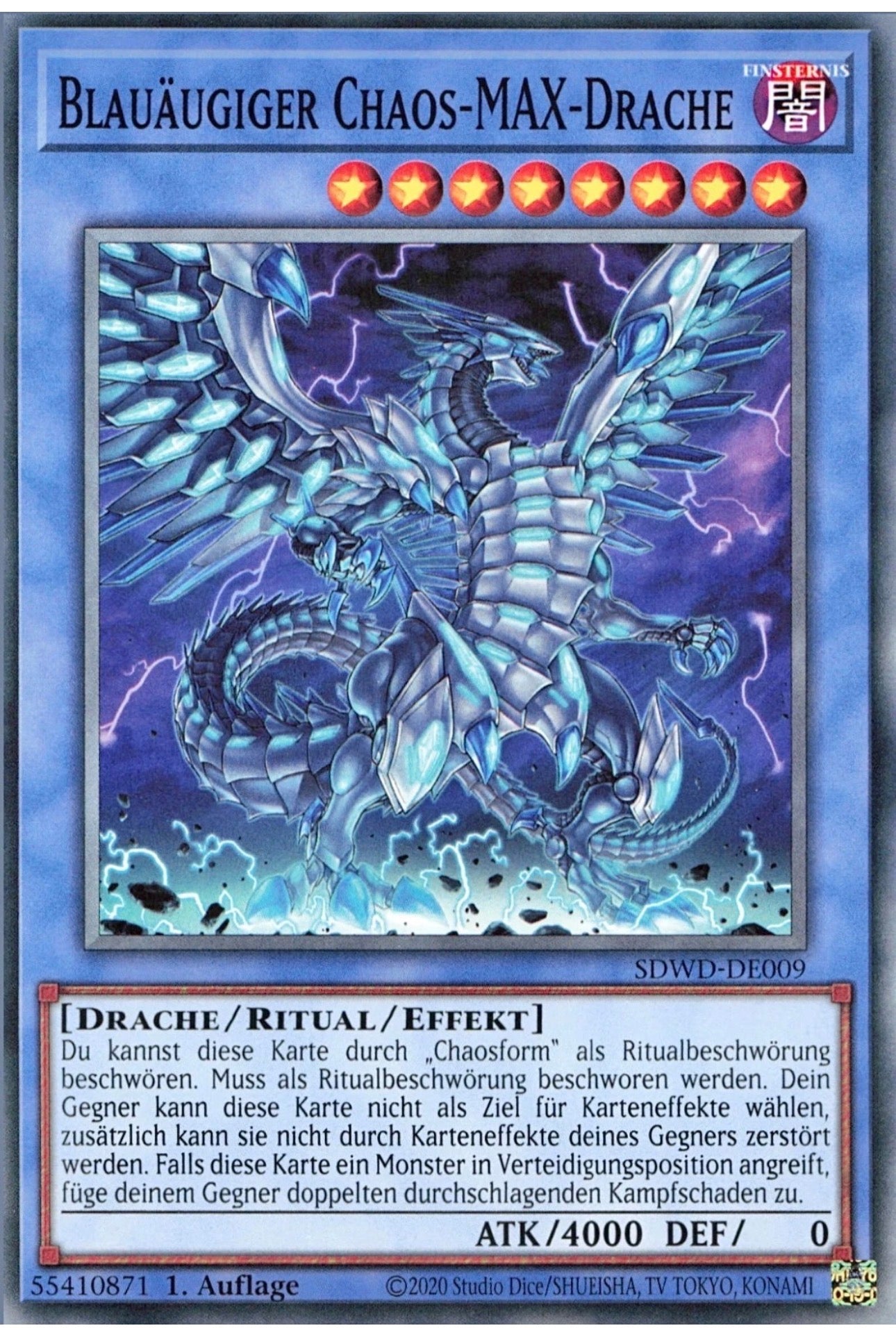SDWD-DE009 Blauäugiger Chaos-MAX- Drache Common