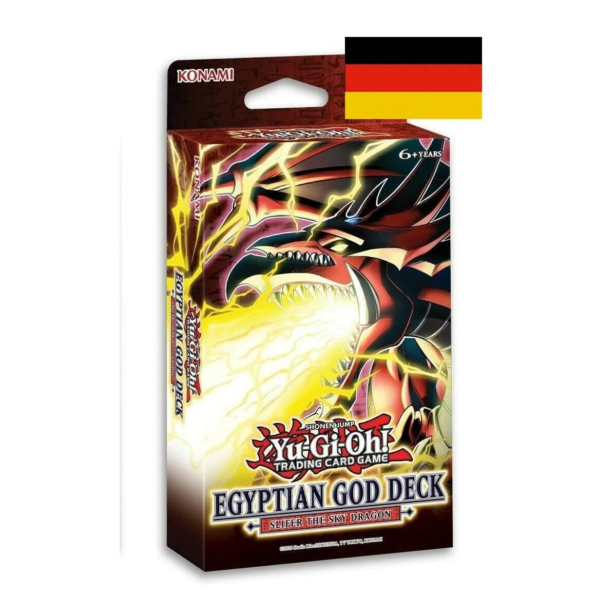 Yu-Gi-Oh! Egyptian God Deck: Slifer Deck Götterkarten DEUTSCH 1.Auflage