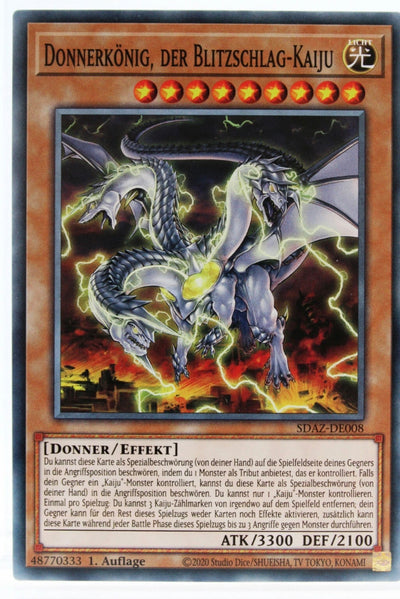 #008 Donnerkönig, der Blitzschlag-Kaiju